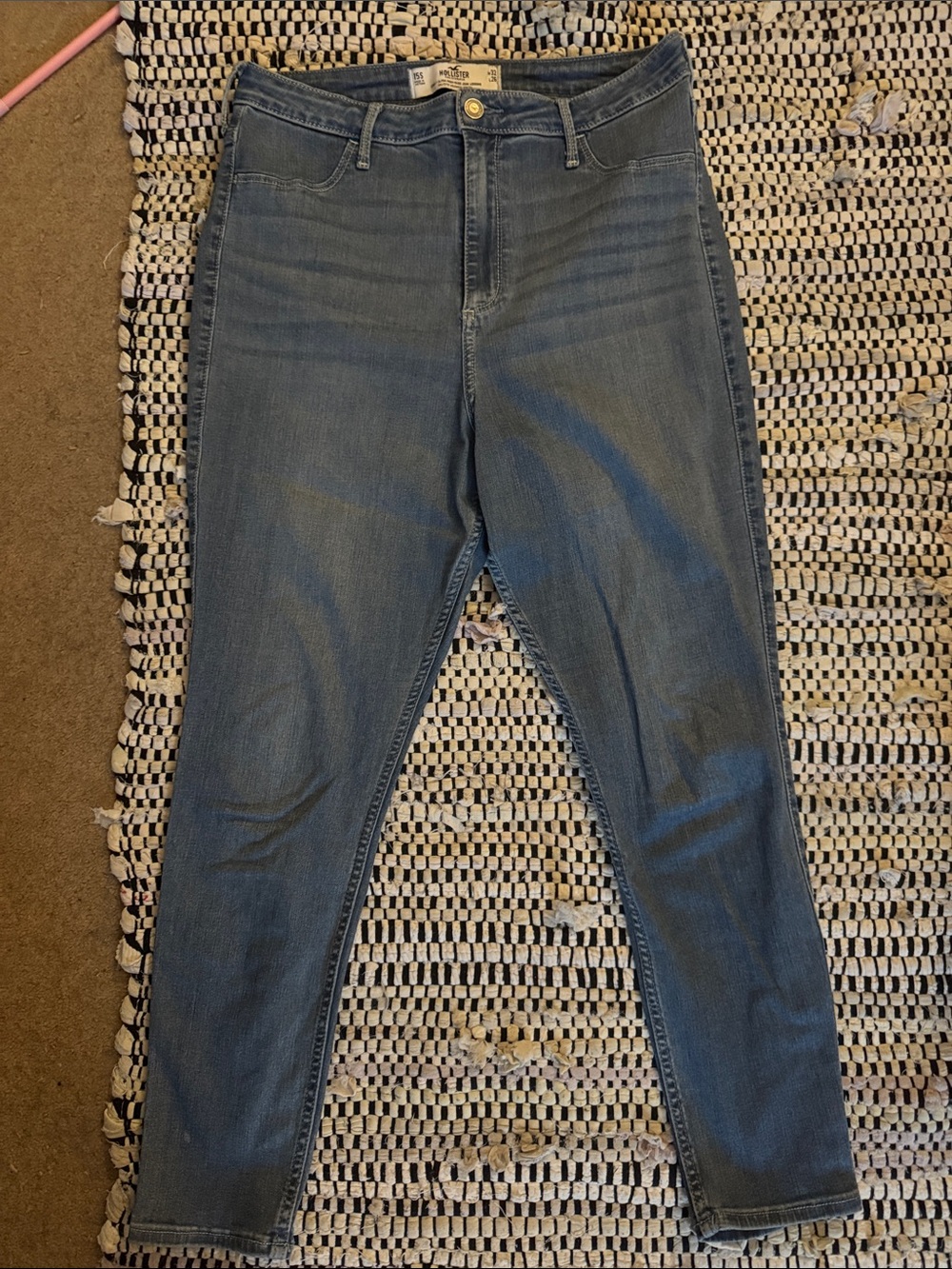 Hollister Curvy Ultra High Rise Jean Legging-Short